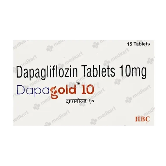 dapagold 10mg tablet 15's